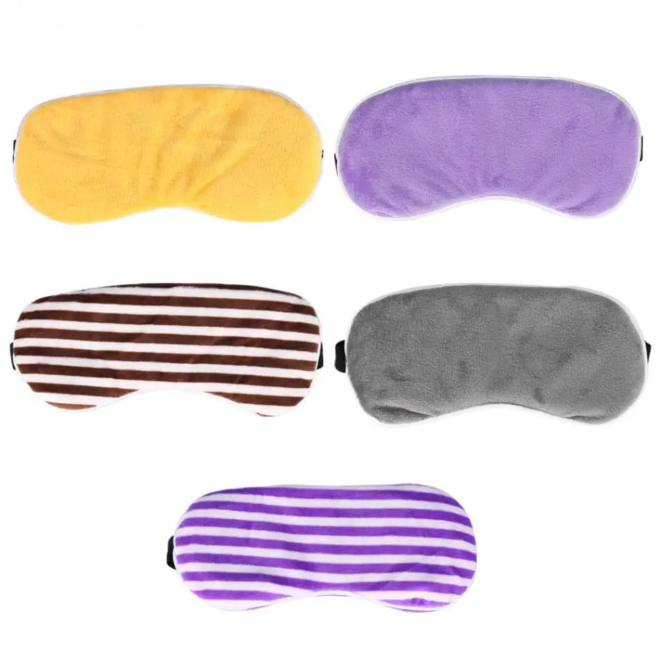 Маска для глаз с подогревом от USB лаванда патч против темных кругов массажер