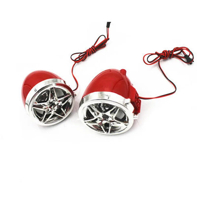 Аудиосистема для мотоцикла Bluetooth MP3 FM-радио стереодинамики кафе Racer Cruiser Bobber Chopper Atv