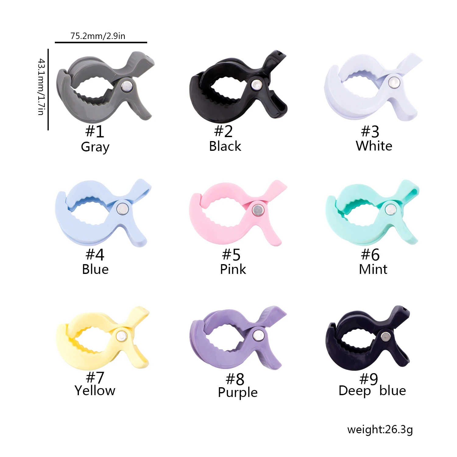 2 шт. Детские прищепки для зубов|Аксессуары колясок| |