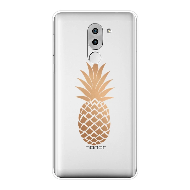 Задняя крышка для Huawei Honor 4X 5A 5X 6 6X милый мягкий силиконовый чехол телефона 6A 4C 5C 6C