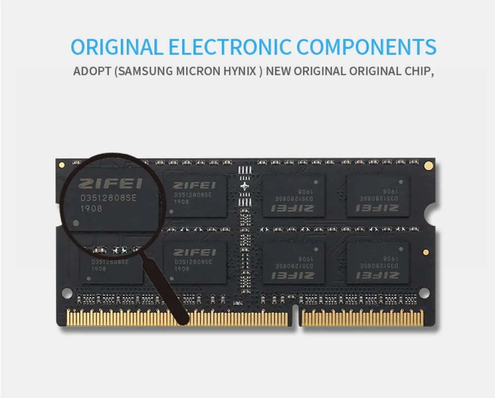 ZIFEI DDR3 ram 4 ГБ 8 ГБ 1333 МГц 1600 МГц 1866 МГц 1,5 В и 1,35 в память для ноутбука so dimm