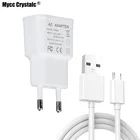 Микро USB настенное зарядное устройство адаптер для Prestigio Muze D5 X5 C7 LTE J3 C5 B5 H3 B7 B3 K5 A7 A5 F3 E3 C3 A3 1M Micro USB кабель