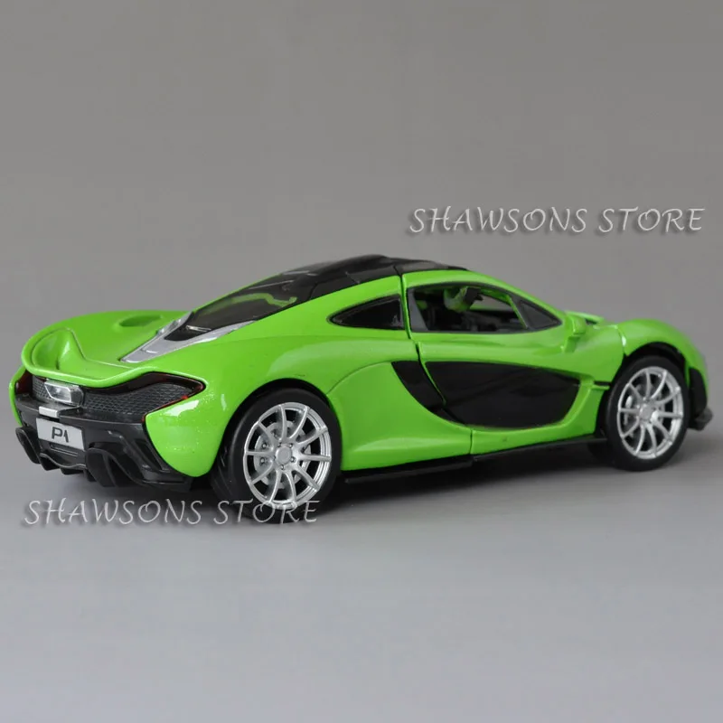 1:32 литой спортивный автомобиль модель игрушки McLaren P1 Реплика со звуком