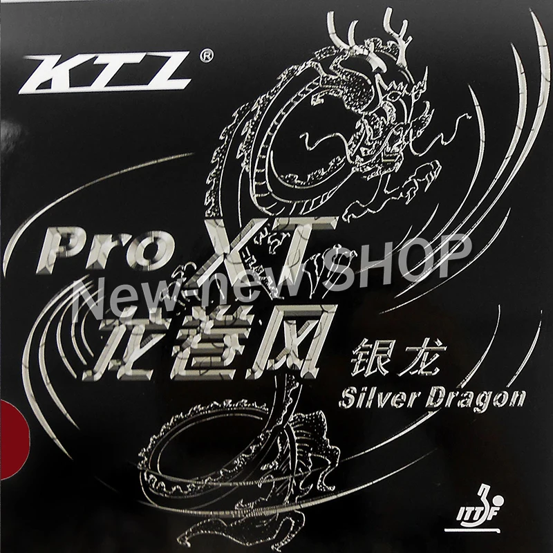 KTL Pro XT серебряный дракон Pips в настольном теннисе (PingPong) Резина с губкой|Ракетки