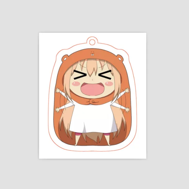 4 Аниме Himouto Umaru chan косплей брелок японский мультфильм Himouto мультипликационный персонаж дома Умару акриловый автомобильный брелок Подвеска Брелки - Цвет: 4