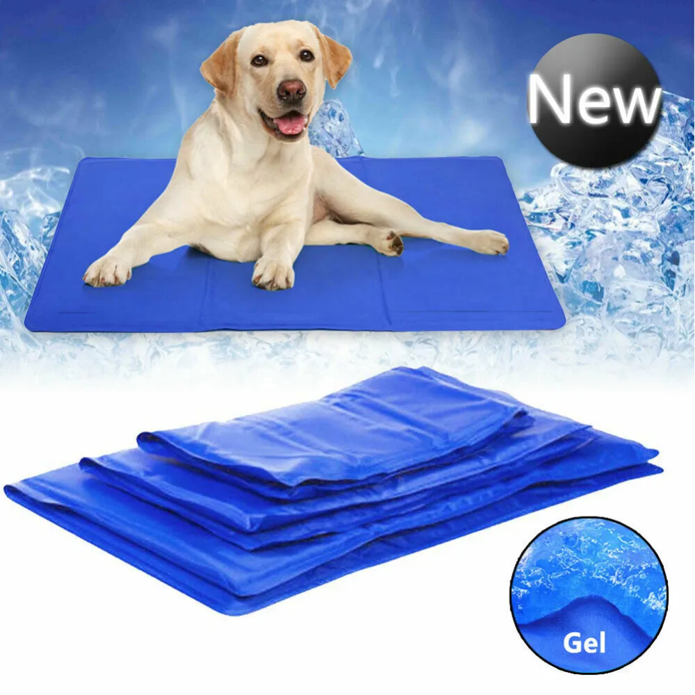 Коврик для домашних животных летний охлаждающий коврик кровать кошка Спящая