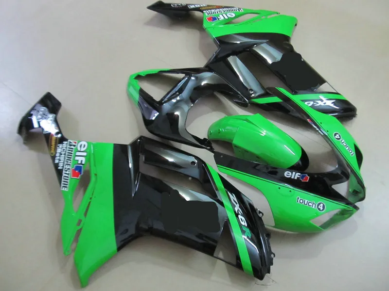 Набор обтекателей мотоцикла для KAWASAKI Ninja ZX6R 636 07 08 ZX 6R 2007 2008 ABS пластик