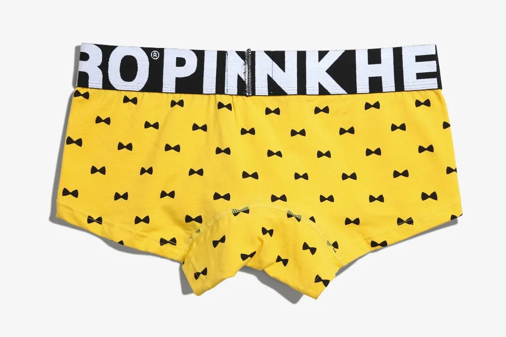 5 шт. Pink Heroes модное нижнее белье из хлопка, Для мужчин шорты-боксеры высокого качества Для мужчин трусы нижнее белье удобные так здорово