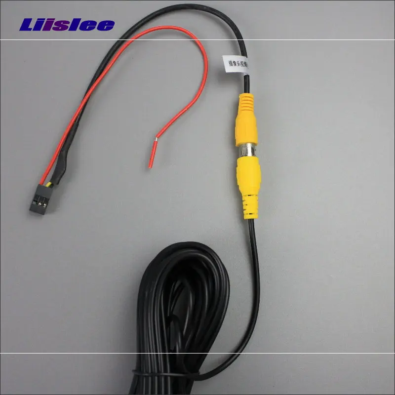 Liislee Оригинальный дисплей вход RCA провод для Nissan Qashqai Juke Dualis 2007 ~ 2013 задний
