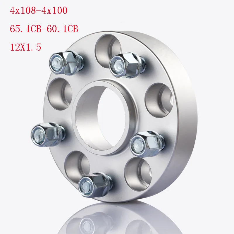 Teeze 4 шт. 4x108 65.1CB до 4x100 60.1CB концентратор преобразования центриковый фланец колеса прокладки адаптеры