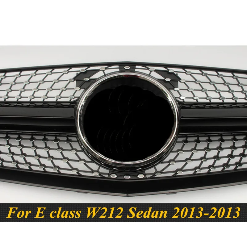 W212 бриллиантовый гриль передний бампер решетка для Mercedes E Class Sedan 2010 - 2013 E200 E250 E300 E350