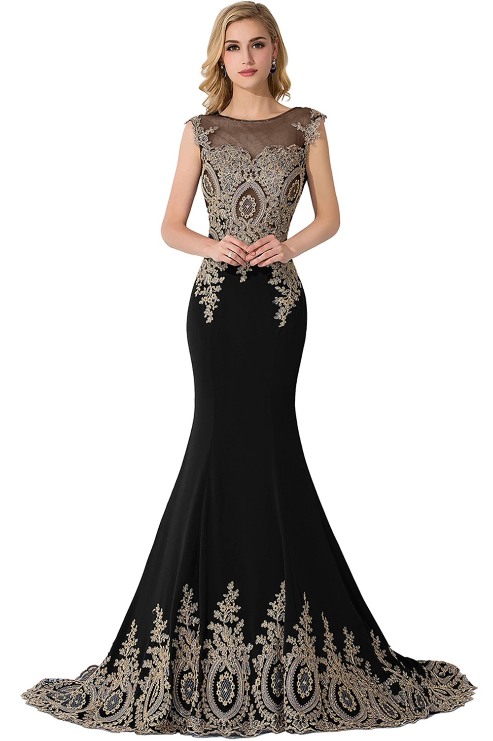 Vestido de festa, платье для выпускного вечера, es, длинное платье русалки, Золотая аппликация, королевский синий кафтан, Дубай, платье для вечеринки, платье для выпускного вечера