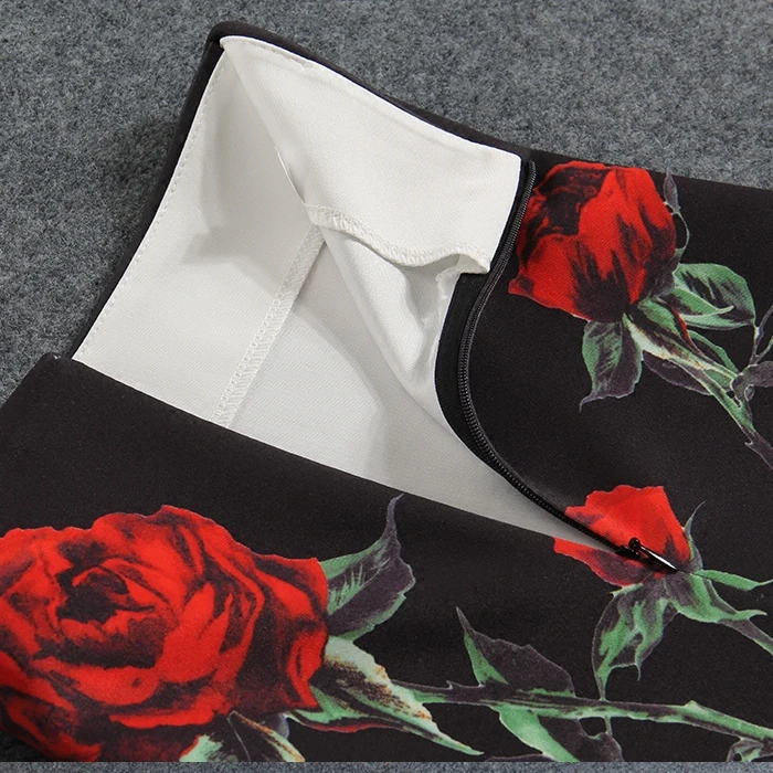 Новая женская юбка-карандаш с принтом элегантная Офисная Женская одежда высокой