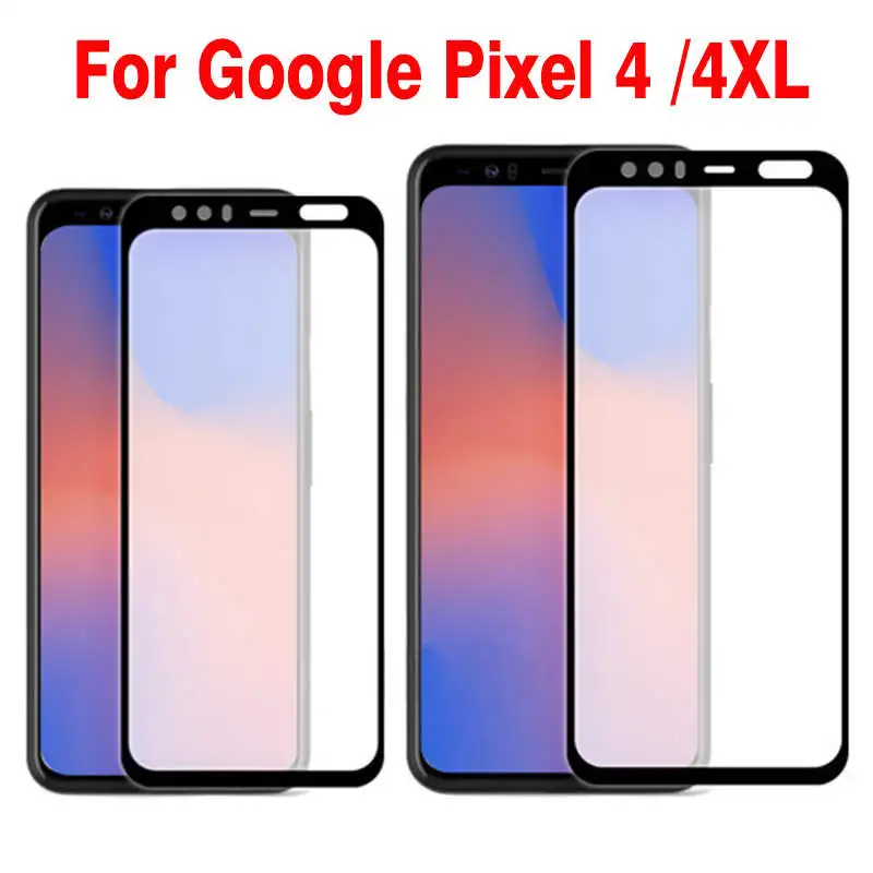 Закаленное стекло с полным покрытием для Google Pixel 4 Защитная пленка экрана XL 4XL |
