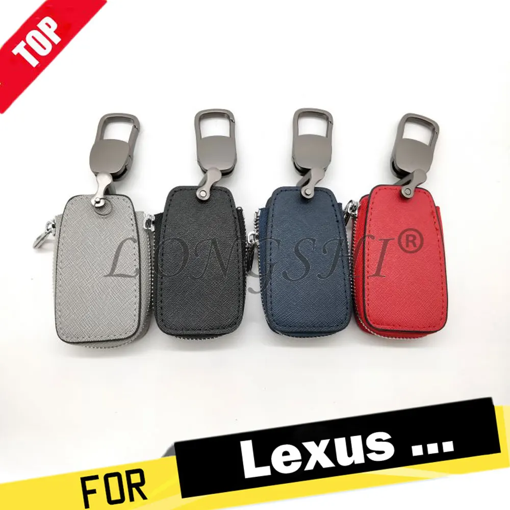 

Genuine Leather Car Key Case for Lexus 300 4700/ES200 350/RX200t 300/EX300h/NX200 270/LS/IS 200 300/GS300 400 430 LX Covers Bag