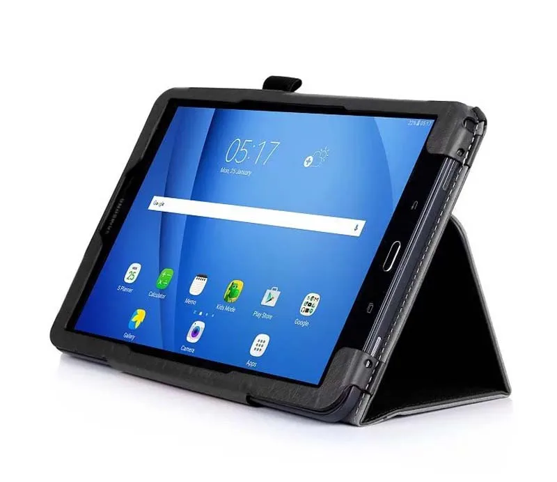 Чехол подставка из искусственной кожи для Samsung Galaxy Tab A 10 1 T585 T580|for samsung galaxy tab|strap