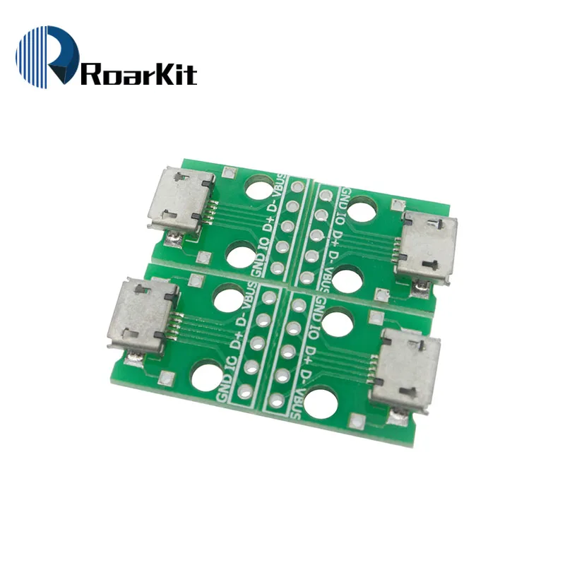 5 шт./лот MICRO USB Для DIP адаптера 2 54 мм 5pin гнездовой разъем B Тип PCB конвертер 01|usb to|usb to