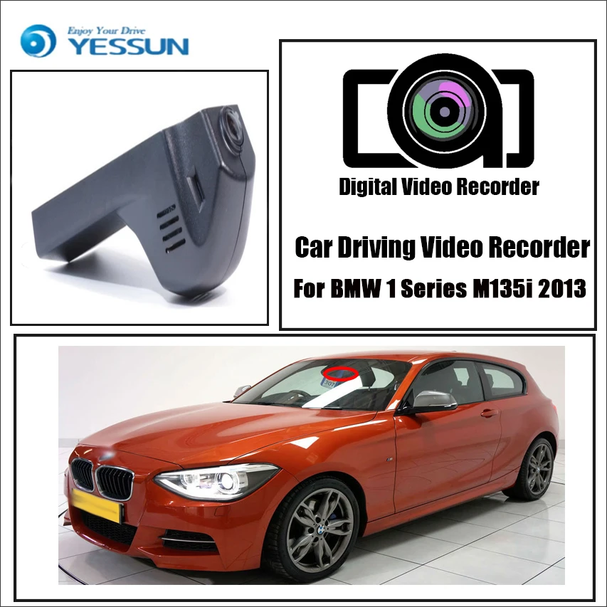 YESSUN для BMW 1 M135i 2013 Автомобильный регистратор Dvr мини камера видеорегистратор