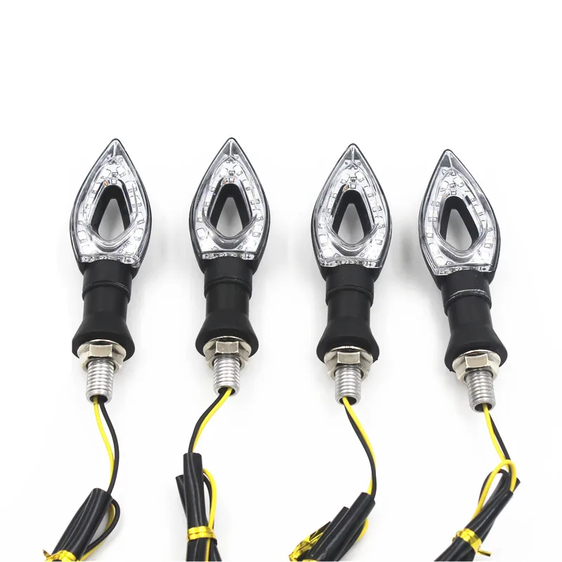 2 пары в наборе универсальные 12v светодиодный поворотные сигнальные индикаторы