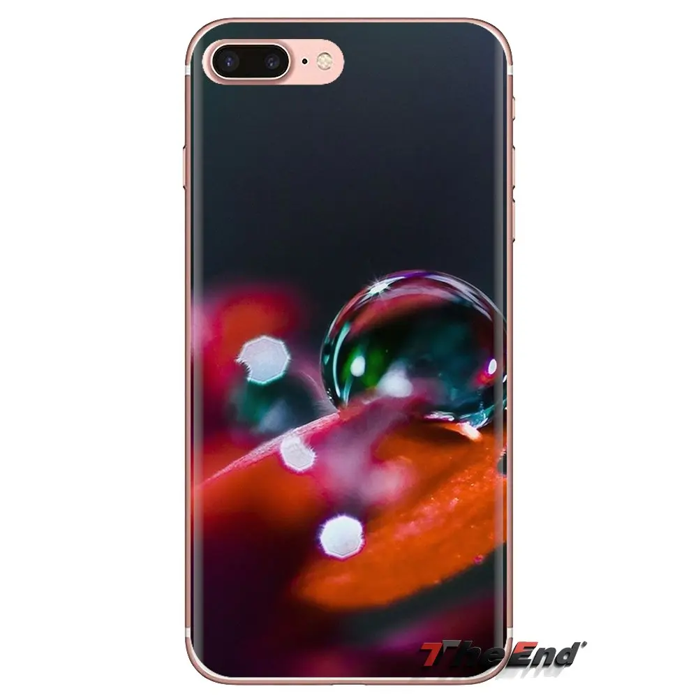 Прозрачные мягкие чехлы красные капли мобильные обои для Huawei Mate Honor 4C 5C 5X6X7 7A 7C 8 9 10