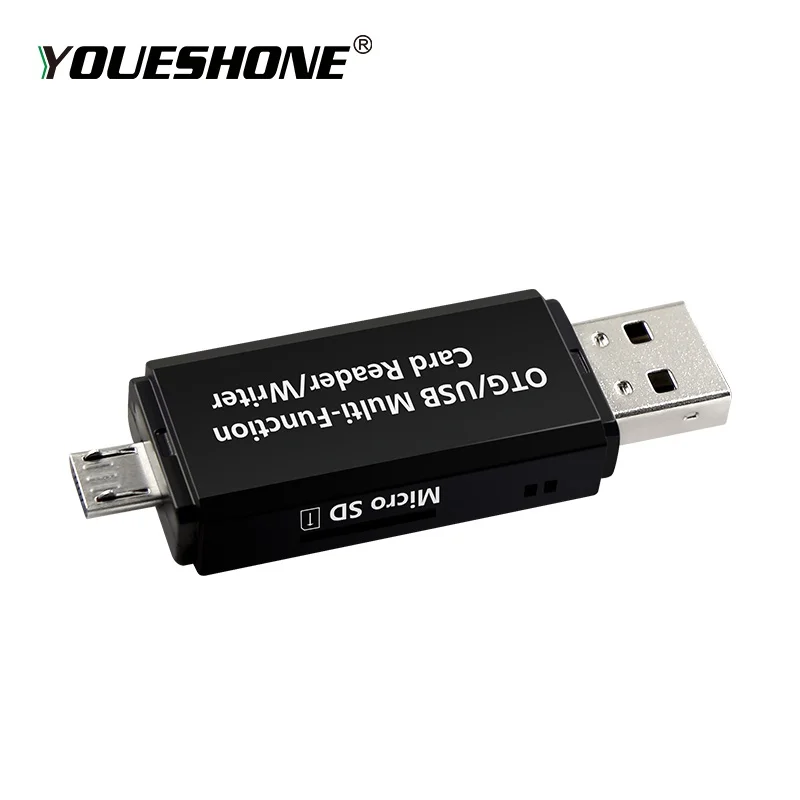 USB 2,0 OTG кард-ридер адаптер для MicroSD smart micro sd кард-ридер высокое качество кард-ридер