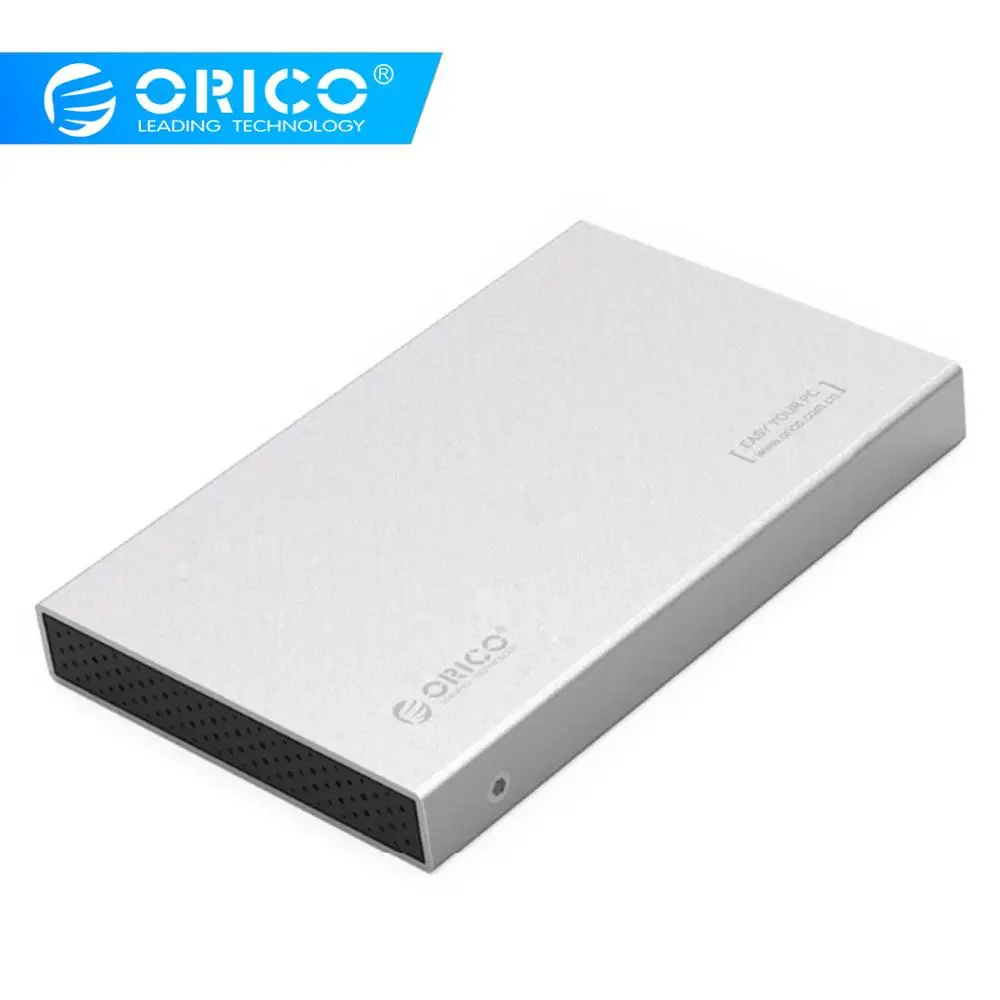 ORICO оригинальная Поддержка 2 5 дюймов HDD/SSD мобильный жесткий диск коробка с