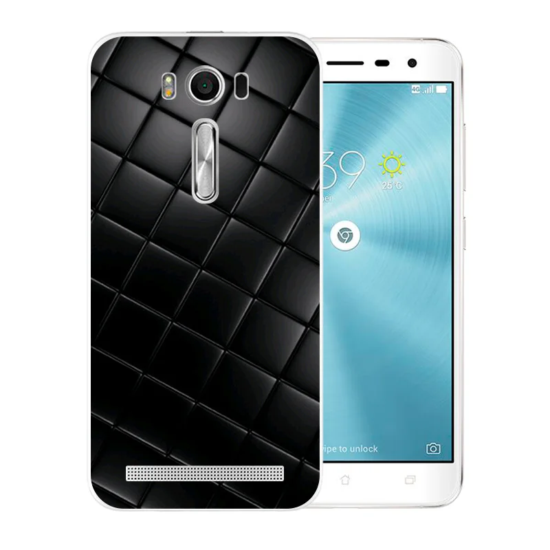 5 0 дюймов для Asus ZenFone 2 Laser ZE500KL Силиконовая задняя крышка цветной прозрачный узор