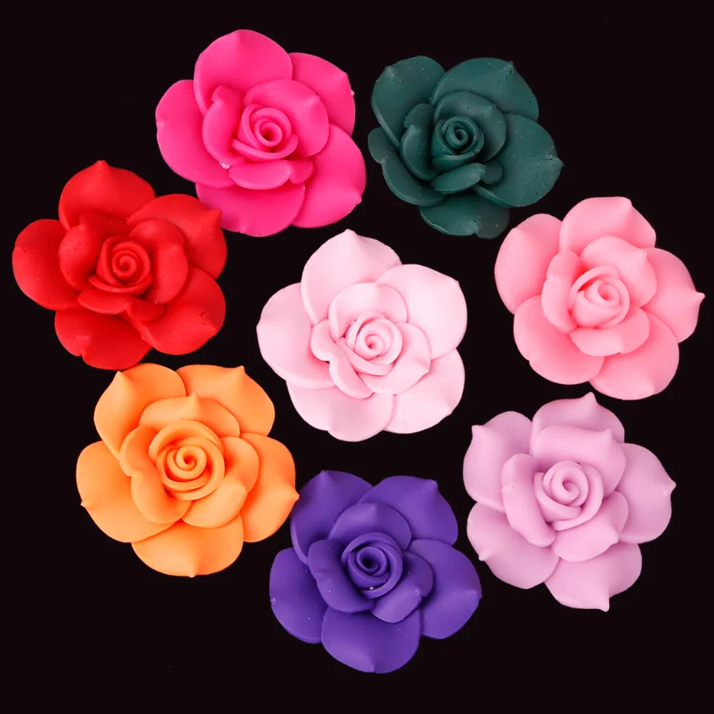 Разноцветные полимерные глиняные шарики для ювелирных изделий 10 шт./лот |