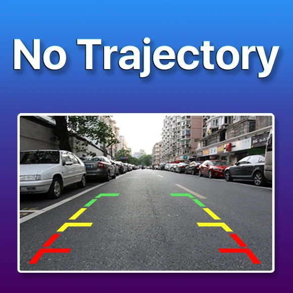 No Trajectory GreenYi интеллектуальная динамическая траектория треков камера заднего вида для Ford Focus багажник ручной переключатель камеры - Название цвета: No Trajectory