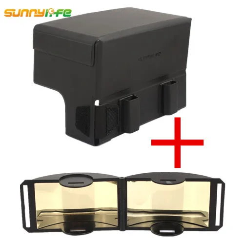 Golden with Sunhood Складная антенна усилитель сигнала расширенный диапазон отражающая антенна с солнцезащитным козырьком для Mavic PRO Mavic Mini Spark Drone - Цвет: Golden with Sunhood