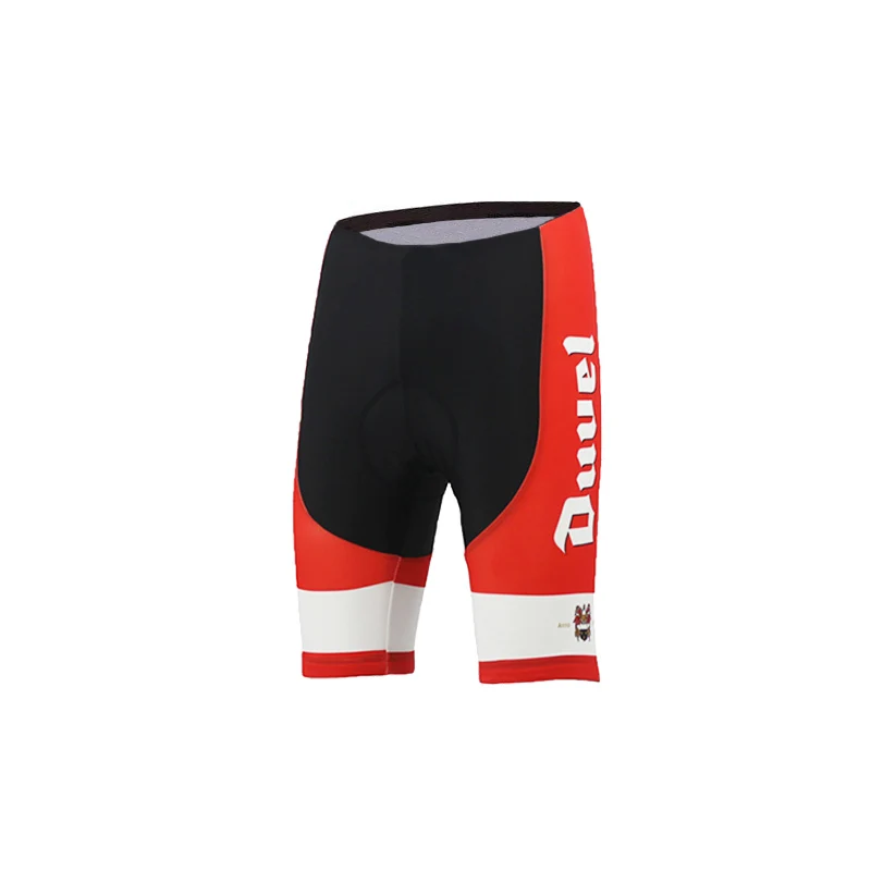Классические велосипедные шорты DUVEL BEER tenue velo pro homme 9D гелевая накладка culotte ciclismo hombre MTB качественные красные шорты на лямках под заказ