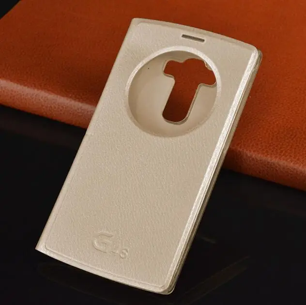 Кожаные чехлы с откидной крышкой спереди и сзади для LG G4S | Мобильные телефоны