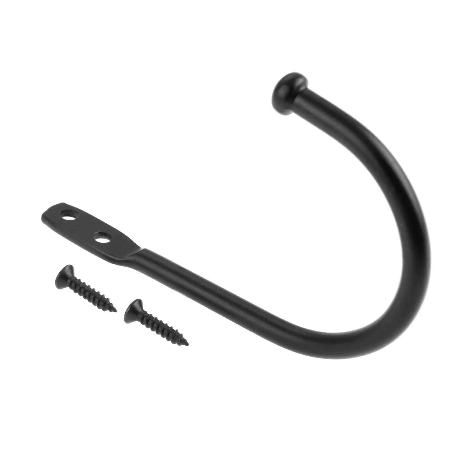 1 шт. черный сплав винтажные крючки настенная дверь Ванна вешалка-крючок для