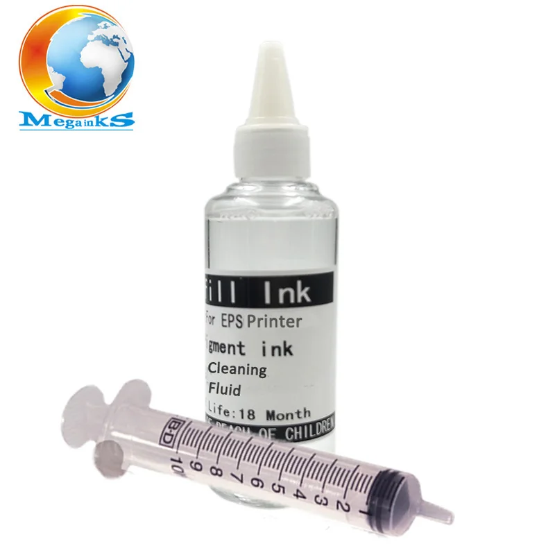 100 мл сублимационная жидкость для очистки чернил для Brother для Roland для Canon для Ricoh принтера пигментные краски самодельные чистящие жидкости