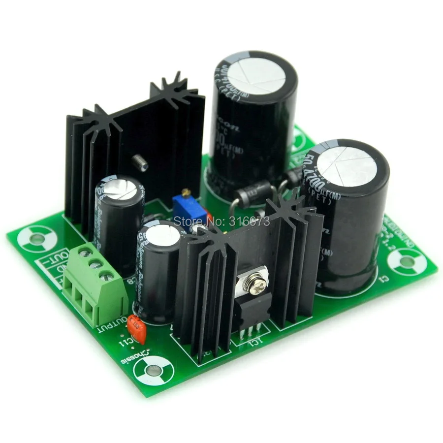 Комплект платы питания печатная плата на основе LM317 & LM337 IC|kit supply|kit kitspcb board kit |