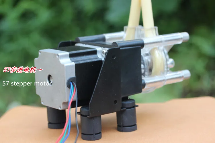 Перистальтический насос с большим потоком вакуумный дозирующий мотором