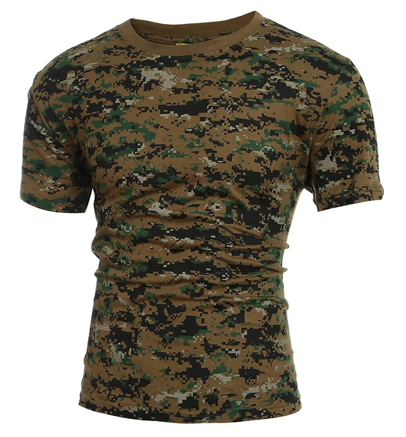 Refire gear быстросохнущие уличные футболки мужские с круглым вырезом хлопковые камуфляжные рубашки в охотничьем стиле дышащие Пейнтбольные походные кемпинговые футболки