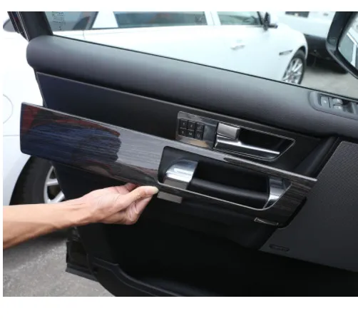 Для внутренней дверной ручки Land Rover Discovery 4 LR4 обшивка крышки панели из АБС черного