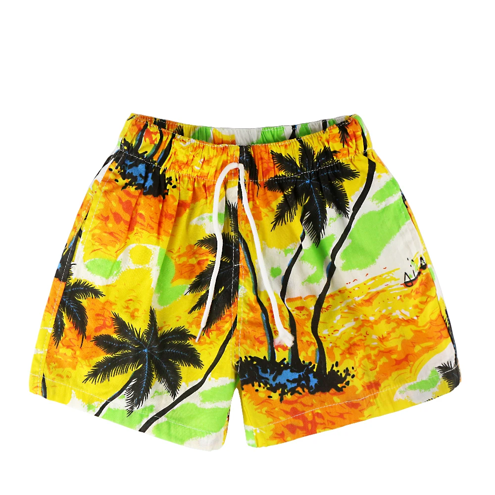 Детские пляжные шорты брюки для мальчиков Новый Модный летний повседневный