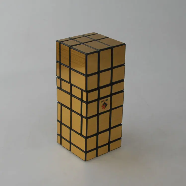 Новая зеркальная башня #3 Cubo Magico многоцветная наклейка головоломка