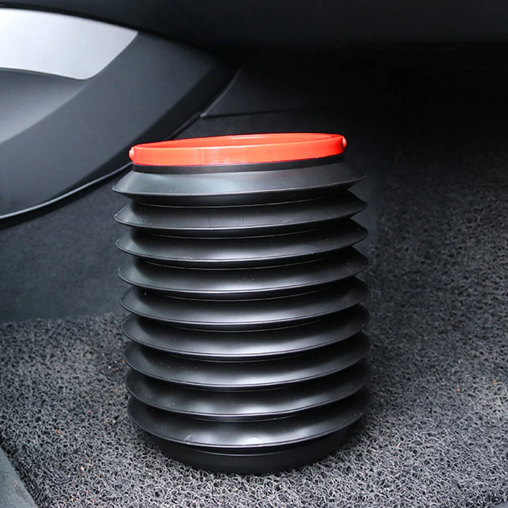 Автомобильная мусорная корзина для автомобиля Складная сбора барабанов 4L