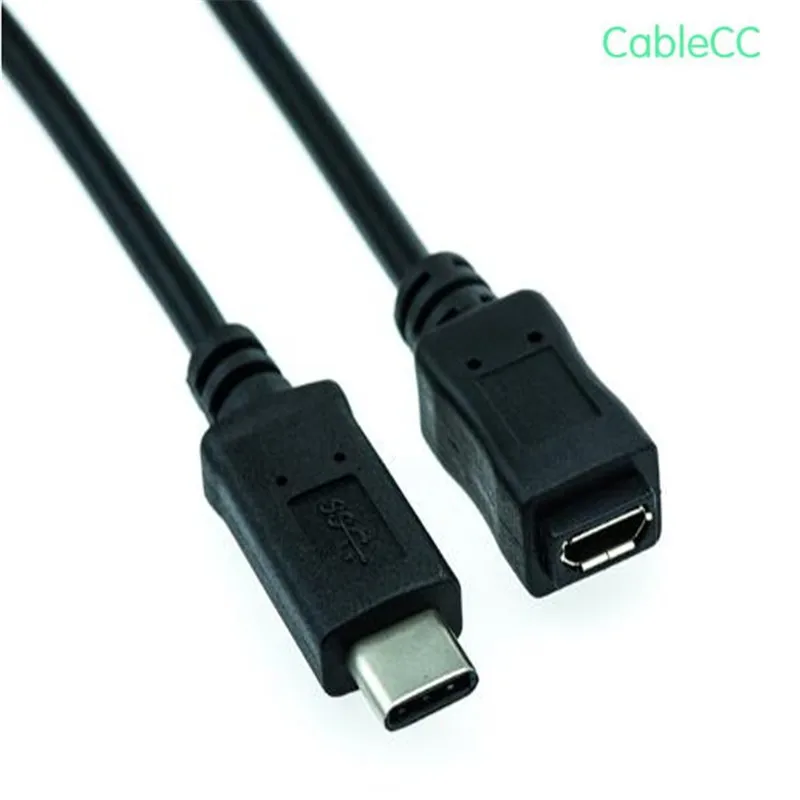 USB C для мобильного телефона 3 1 папа к micro 5pin мама данных зарядный кабель адаптер