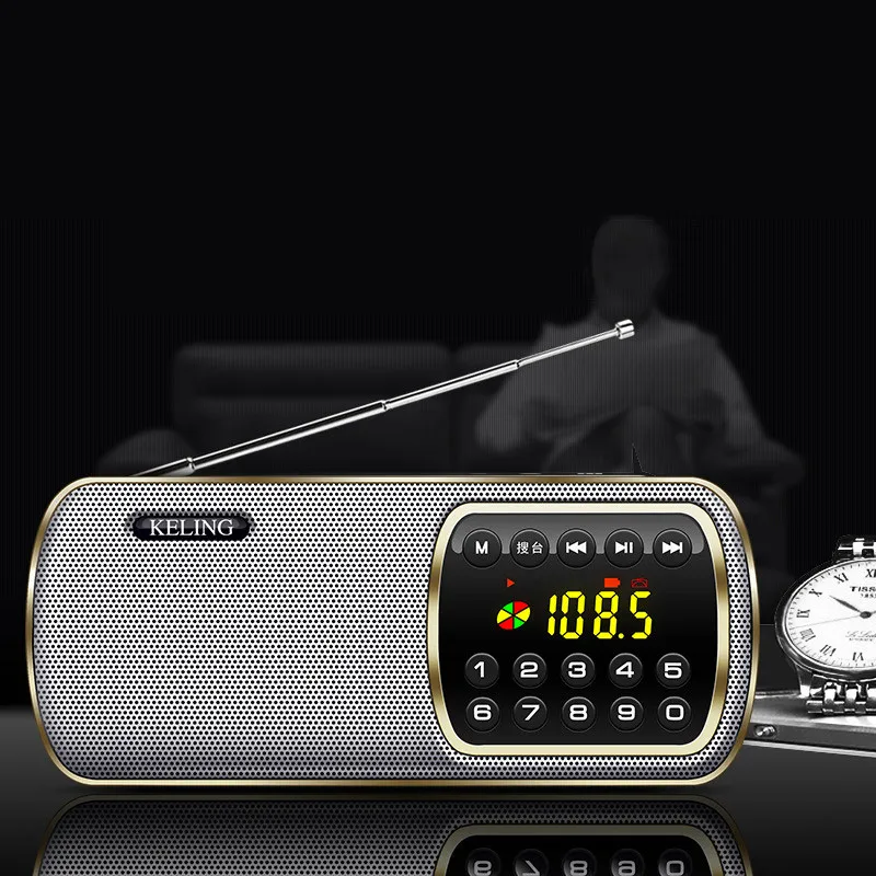 Motion Mini портативное радио портативные цифровые колонки перезаряжаемый FM USB TF MP3