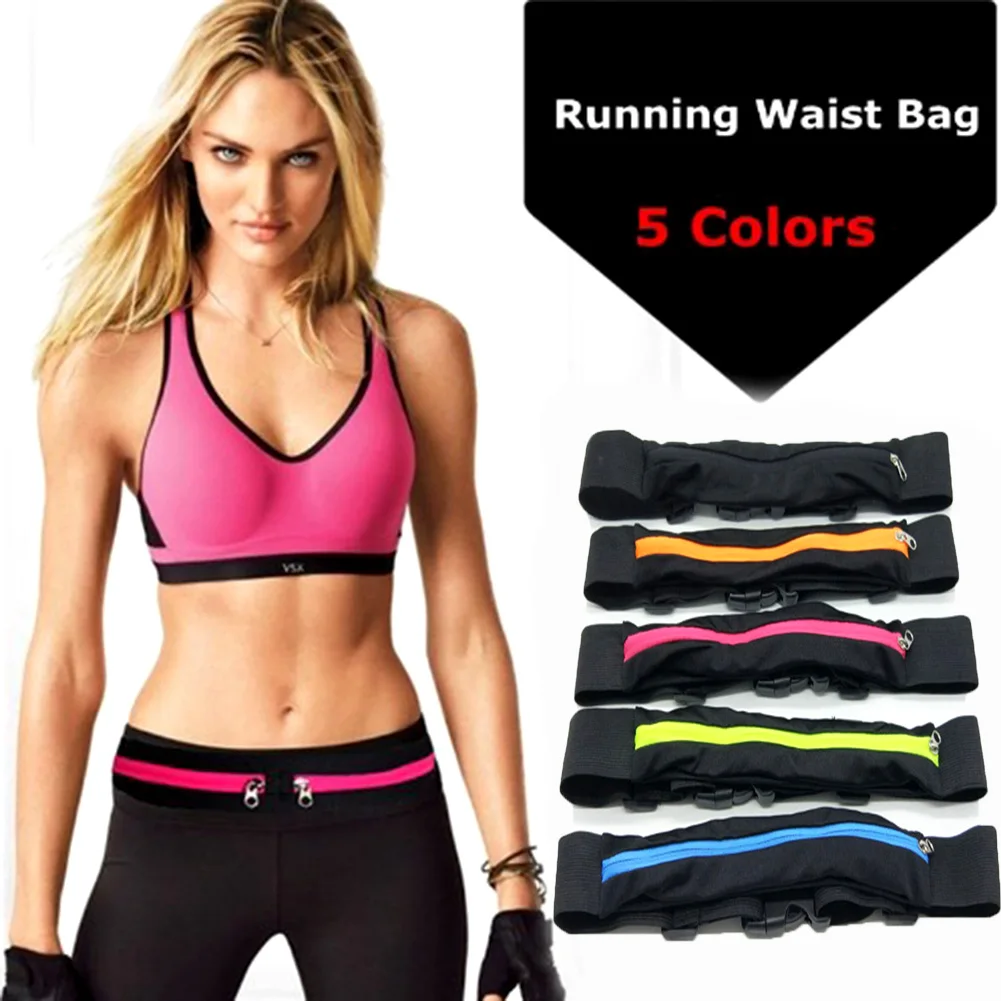 

Sports Bag Running Waist Bag Pocket Jogging Portable Waterproof Cycling Bum Bag Outdoor Phone anti-theft Pack Belt Bags YJ15486