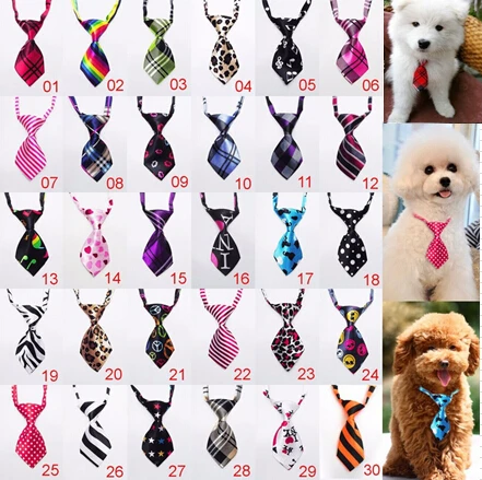 100 шт./лот большая продажа с фабрики собачьи Галстуки для домашних животных