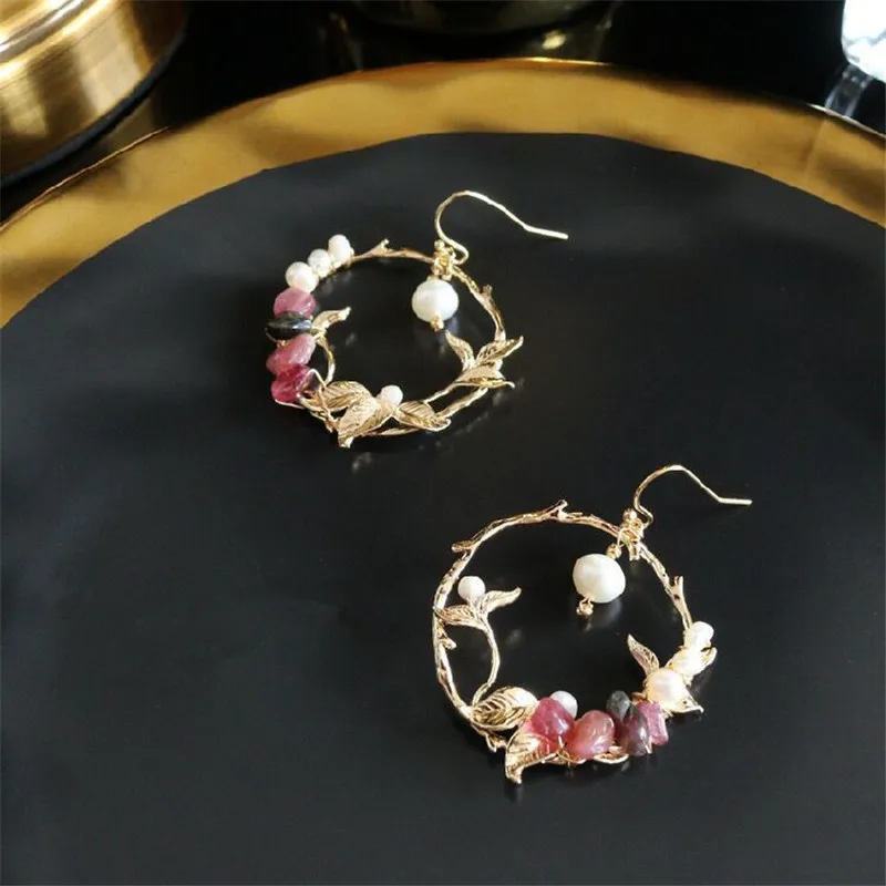 wing yuk tak Luxury Geometric Colorful Stud Earrings | Украшения и аксессуары