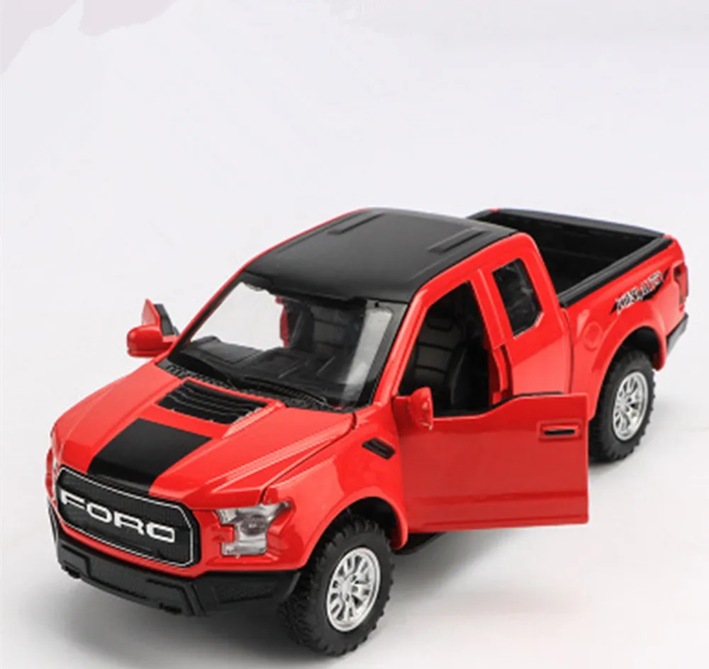 1:32 детские игрушки Ford F150 пикапы металлические игрушечные машинки модель для