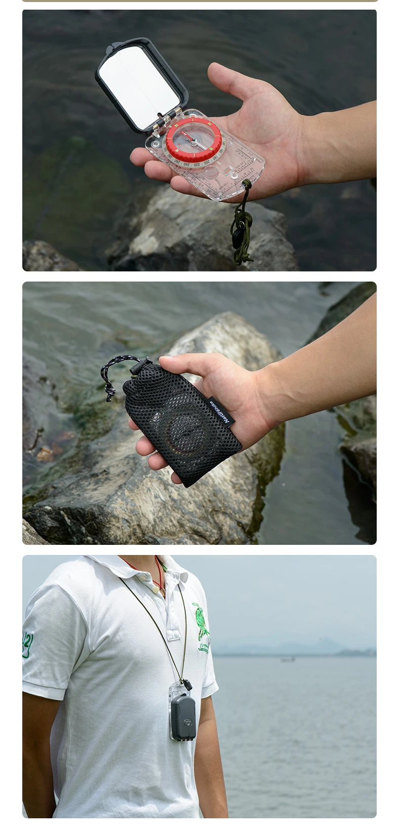 Naturehike открытый кемпинг компас геологический флуоресцентный Kompas портативный цифровой компас открытый альпинистский походный кемпинг инструменты