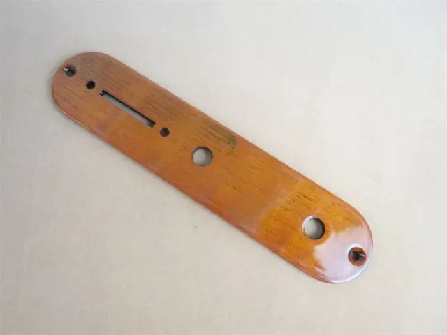 

1pcs Maple wood Guitar Tele Telecaster Control Plate Hand made #1129