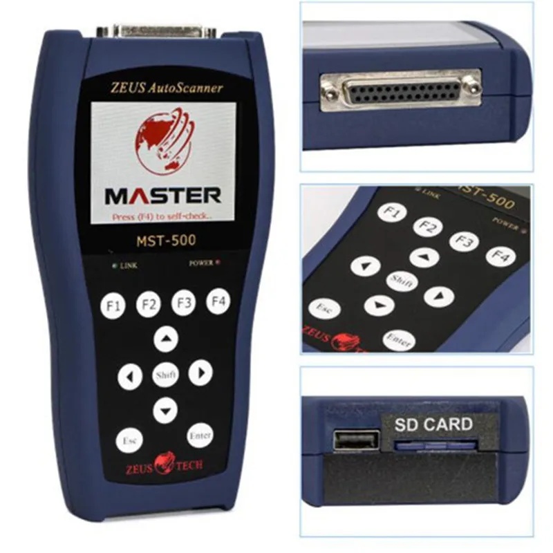 MST-500 OBD сканирующее устройство для мотоциклов MST 500 ручной диагностический сканер для универсальных мотоциклов работает идеально и